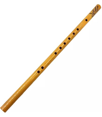 Amazon.com: Japanese Bamboo Flute with Black Lines 7/8 Hon